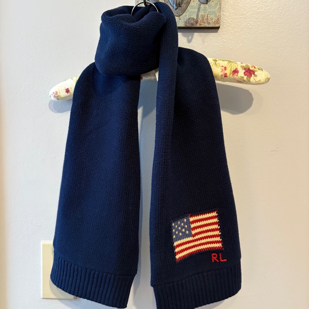 Polo Ralph Lauren American Flag Scarf